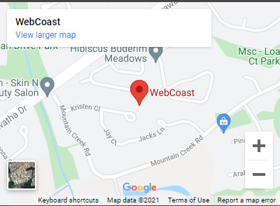 google map WebCoast